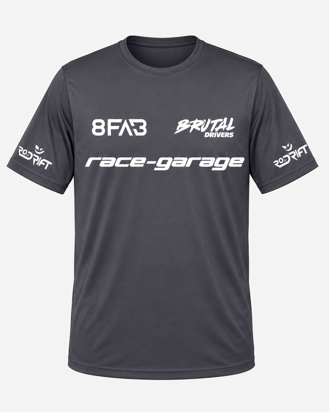 Tricou sport Brutal Drivers — imprimare față