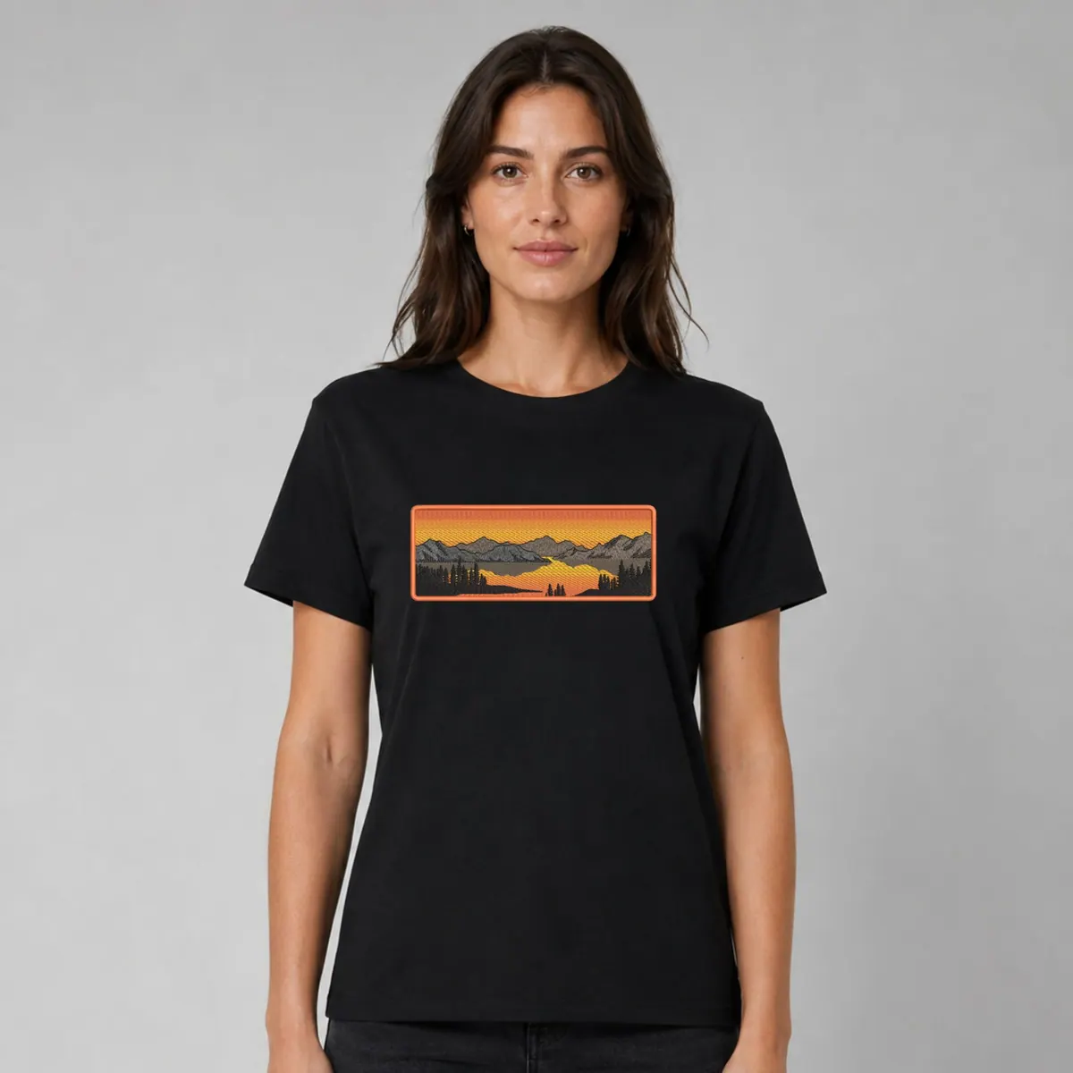 Mountain Range Sunset